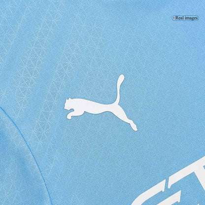 Player Version DE BRUYNE #17 Manchester City Home  Soccer Jersey 2024/25 - UCL Top Soccer Jerseys Store