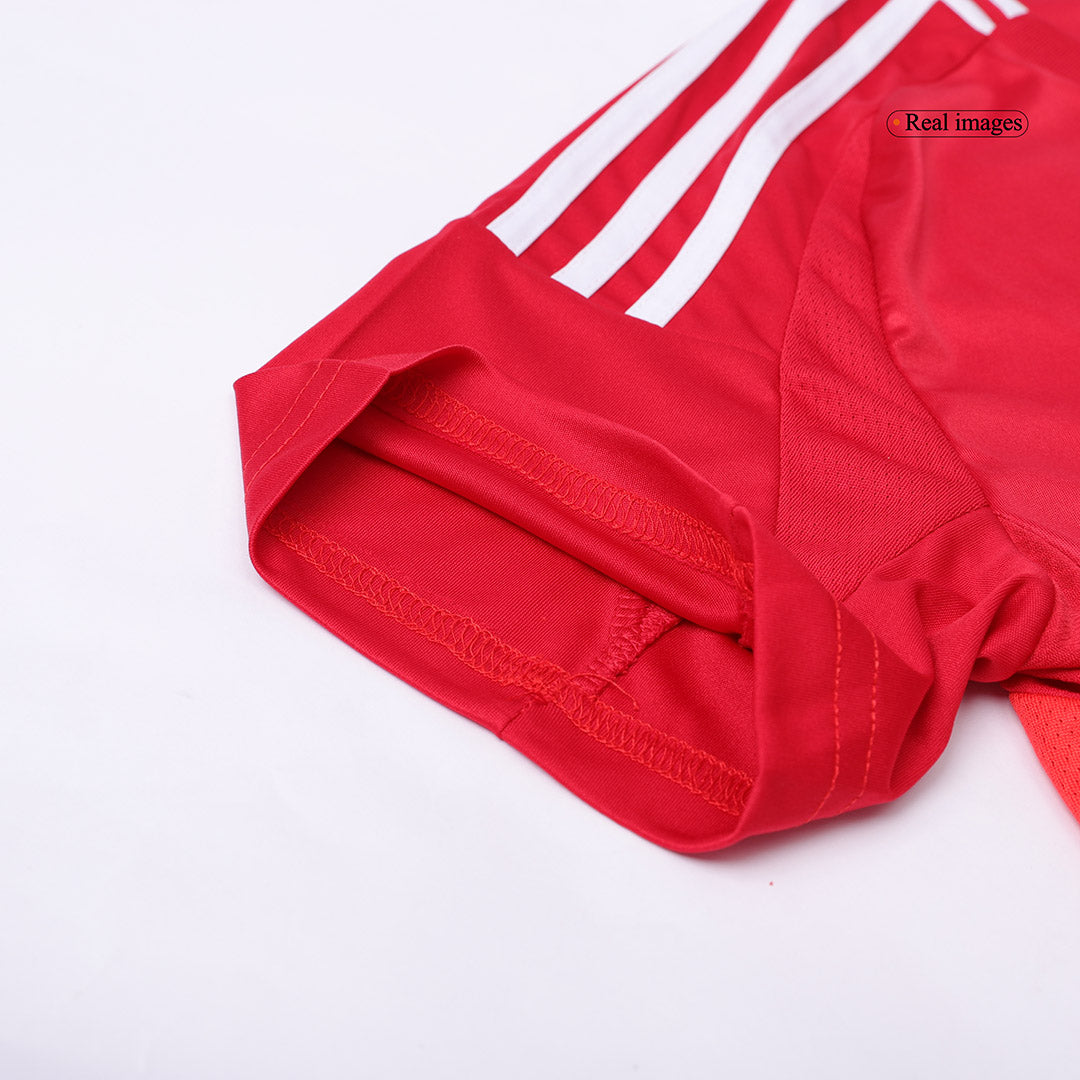 GARNACHO #17 Manchester United Home  Soccer Jersey 2024/25 Top Soccer Jerseys Store