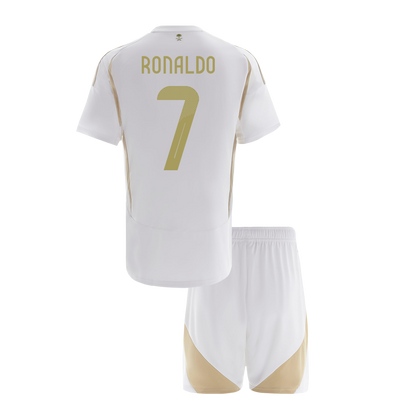 Kid's RONALDO #7 Al Nassr Third Away  Soccer Jersey Kit(Jersey+Shorts) 2024/25 - ACL Top Soccer Jerseys Store