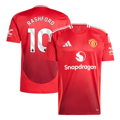RASHFORD #10 Manchester United Home  Soccer Jersey 2024/25 Top Soccer Jerseys Store
