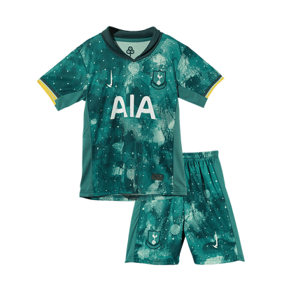 Kid's Tottenham Hotspur Third Away  Soccer Jersey Kit(Jersey+Shorts) 2024/25 Top Soccer Jerseys Store