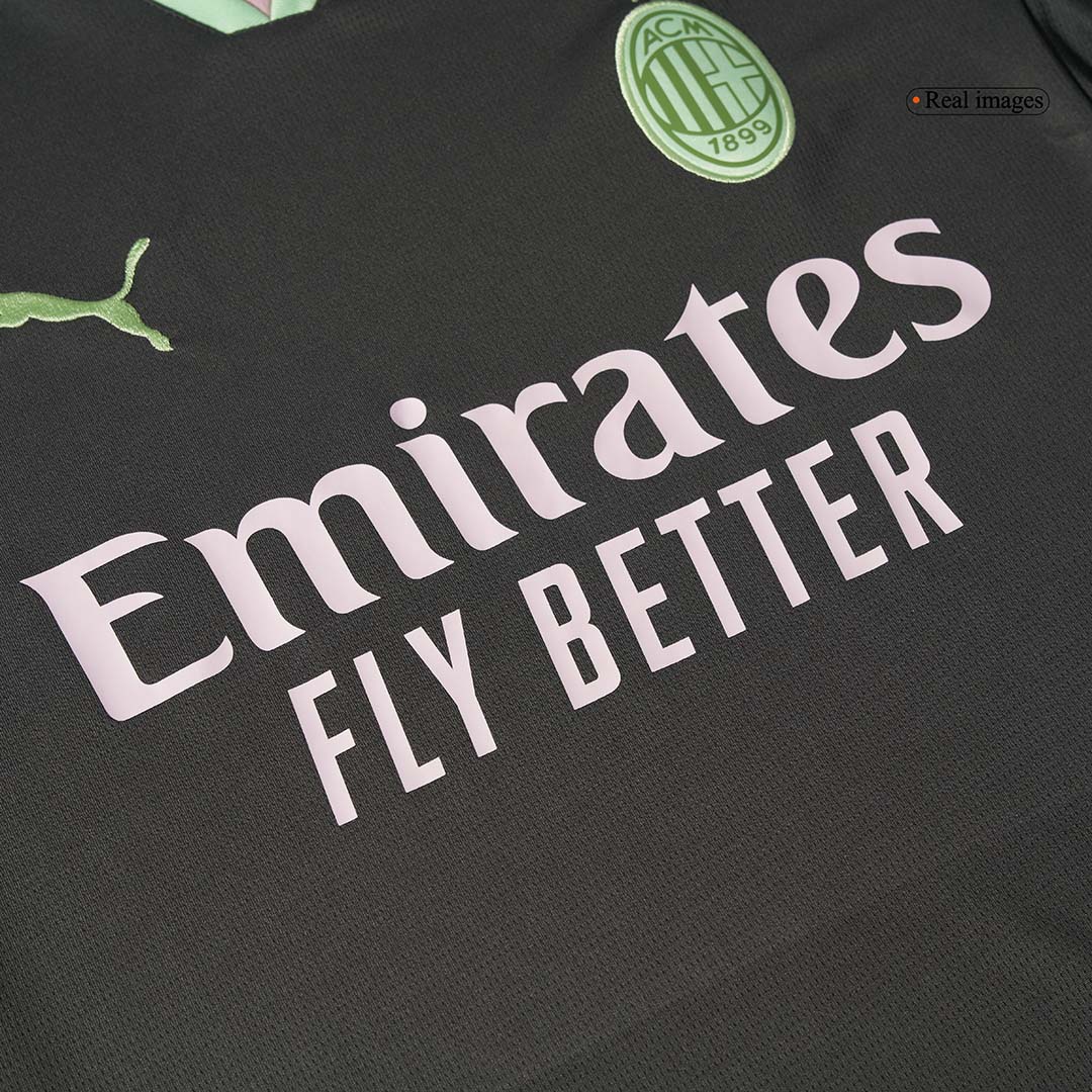 Rafael Leão #10 AC Milan Third Away  Soccer Jersey 2024/25 Top Soccer Jerseys Store