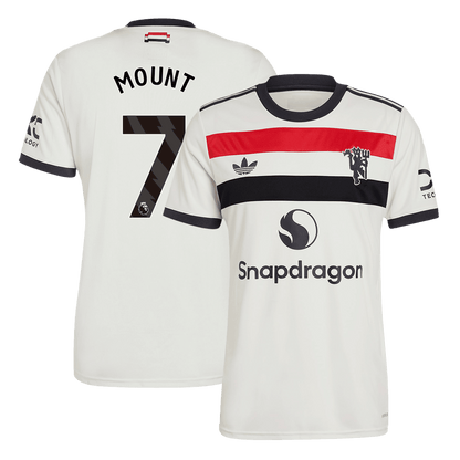 MOUNT #7 Manchester United Third Away  Soccer Jersey 2024/25 Top Soccer Jerseys Store