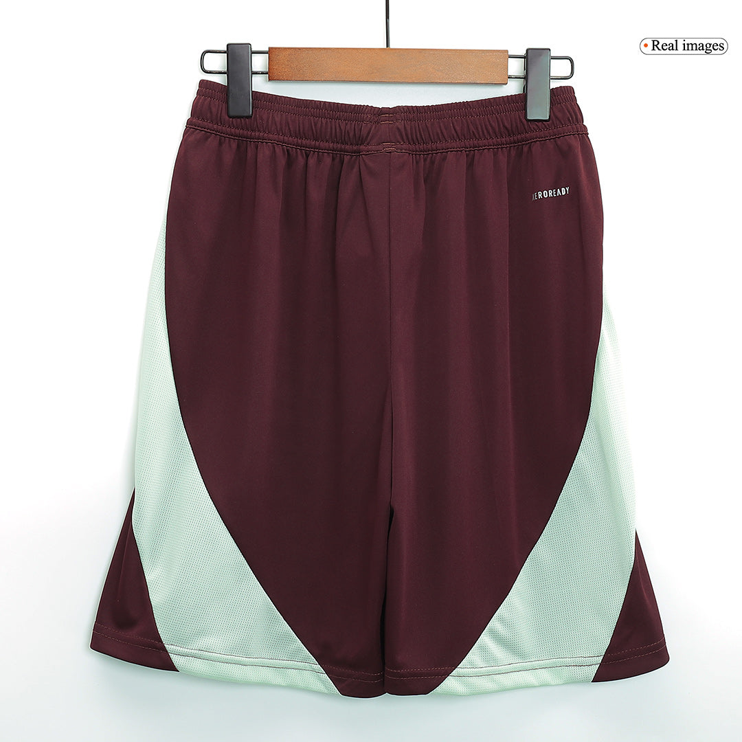 Mexico Home Soccer Shorts Copa América 2024 Top Soccer Jerseys Store