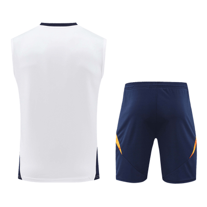 Real Madrid Pre-Match  Soccer Jersey Vest Kit(Jersey+Shorts) 2024/25 Top Soccer Jerseys Store