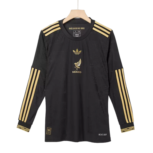 Player Version Mexico Third Away Long Sleeve 2025- Gold Cup Go Game Wear