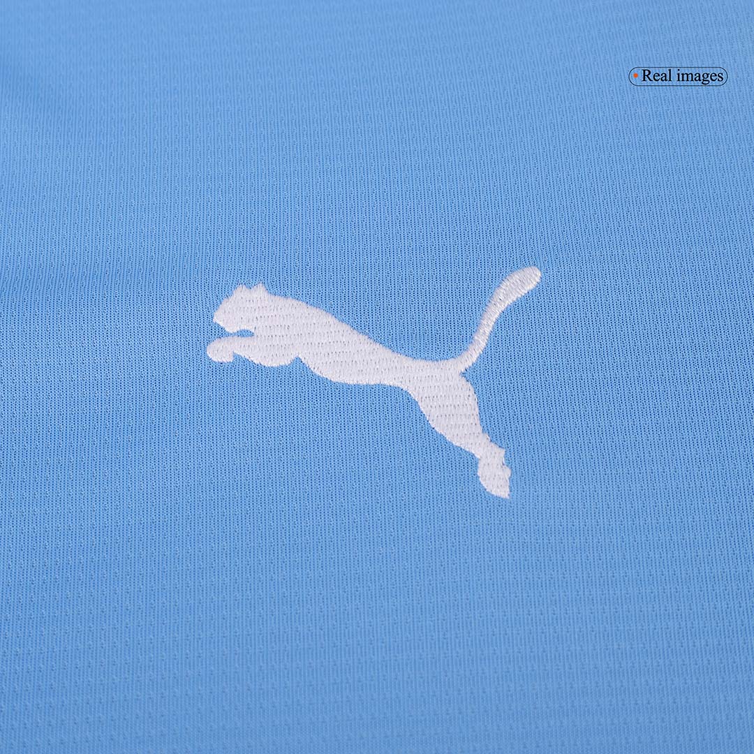 Manchester City Home Long Sleeve  Soccer Jersey 2024/25 Top Soccer Jerseys Store