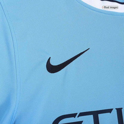 Retro 2013/14 Manchester City Home  Soccer Jersey Top Soccer Jerseys Store