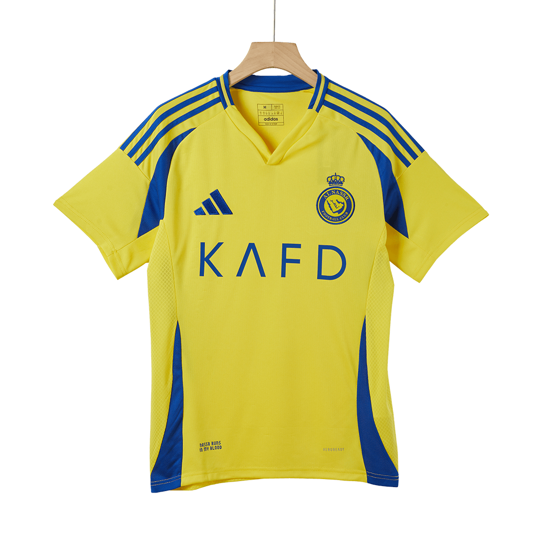 Al Nassr Home  Soccer Jersey 2024/25 Top Soccer Jerseys Store