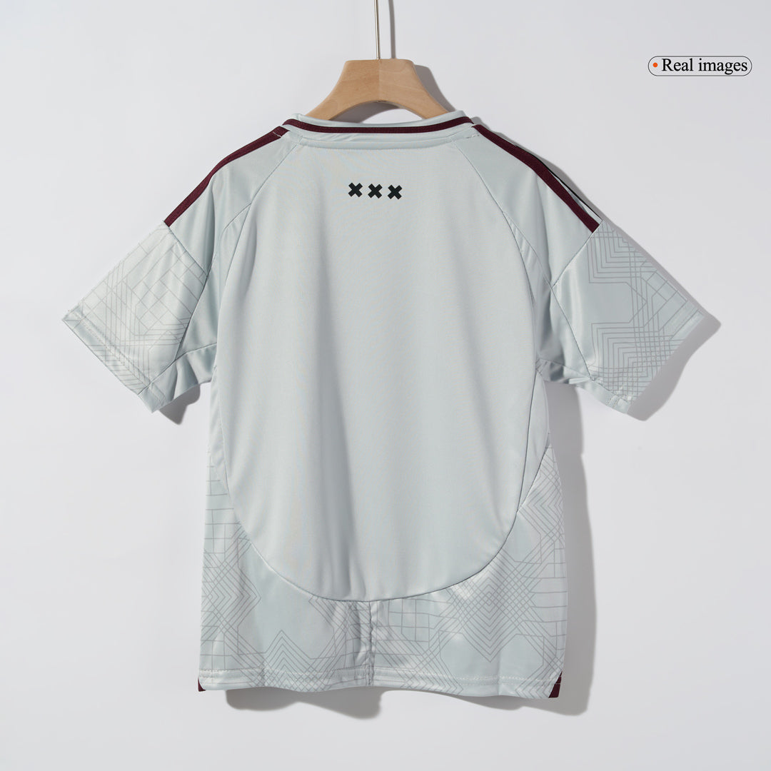 Kid's Ajax Third Away  Soccer Jersey Kit(Jersey+Shorts) 2024/25 Top Soccer Jerseys Store