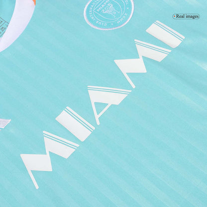 Kid's Inter Miami CF Third Away  Soccer Jersey Kit(Jersey+Shorts) 2024 Top Soccer Jerseys Store