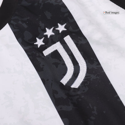 Kid's Juventus Home  Soccer Jersey Kit(Jersey+Shorts+Socks) 2024/25 Top Soccer Jerseys Store