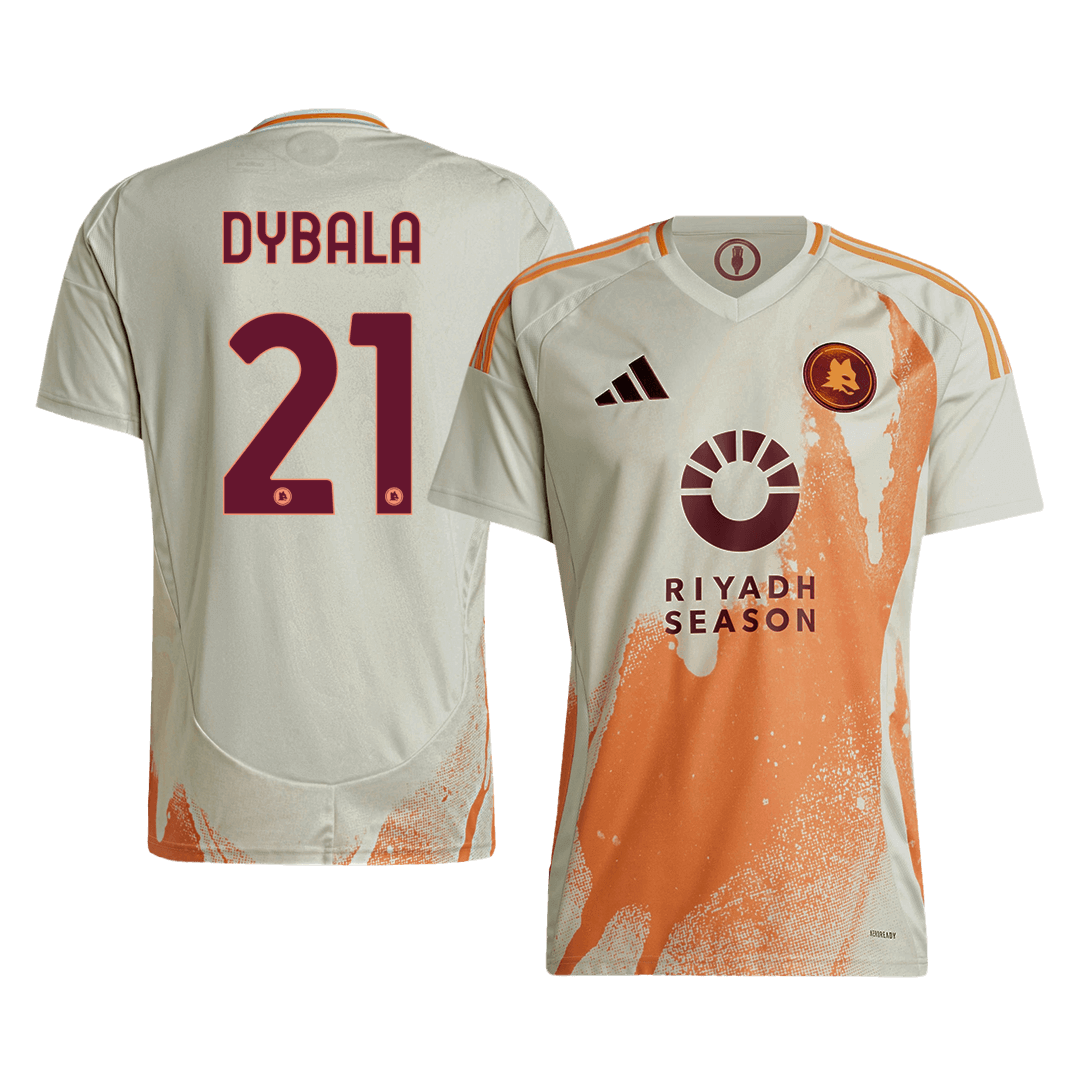DYBALA #21 Roma Away  Soccer Jersey 2024/25 Top Soccer Jerseys Store