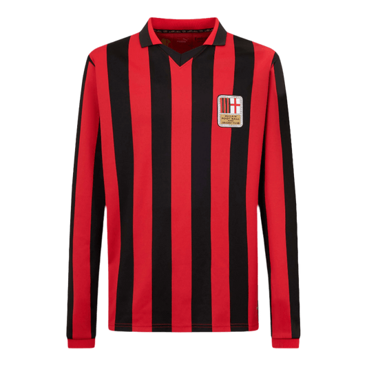 AC Milan Long Sleeve  Soccer Jersey 2024/25 - 125th Anniversary Top Soccer Jerseys Store