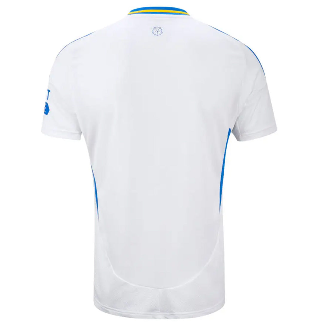 Men's High Quality Leeds United Home 2024/25 Football Shirt topsoccerjerseys.com
