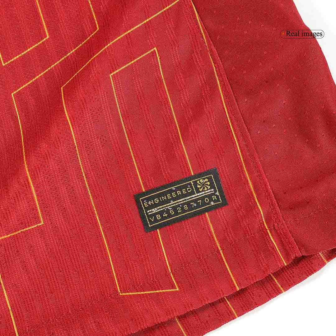 Player Version M.SALAH #11 Liverpool Home  Soccer Jersey 2024/25 Top Soccer Jerseys Store