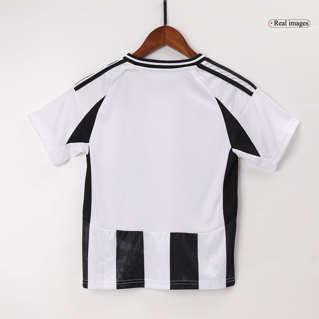 Kid's Juventus Home  Soccer Jersey Kit(Jersey+Shorts+Socks) 2024/25 Top Soccer Jerseys Store
