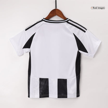 Kid's Juventus Home  Soccer Jersey Kit(Jersey+Shorts+Socks) 2024/25 Top Soccer Jerseys Store