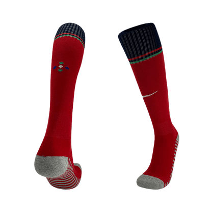 [Super Quailty] Men's Portugal Home Jersey Full Kit Euro 2024 Go Game Wear