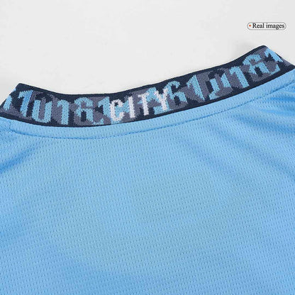 Manchester City Home  Soccer Jersey Kit(Jersey+Shorts+Socks) 2024/25 Top Soccer Jerseys Store