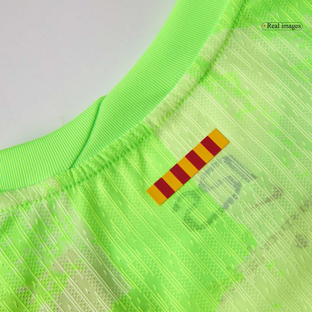Player Version LAMINE YAMAL #19 Barcelona Third Away  Soccer Jersey 2024/25- UCL?Spotify Logo Without Text? Top Soccer Jerseys Store
