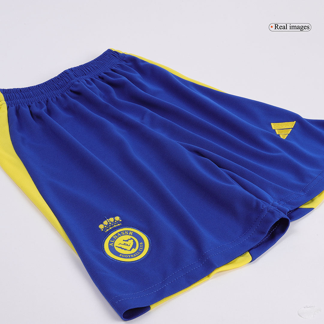 Kid's RONALDO #7 Al Nassr Home  Soccer Jersey Kit(Jersey+Shorts+Socks) 2024/25 - ACL Top Soccer Jerseys Store