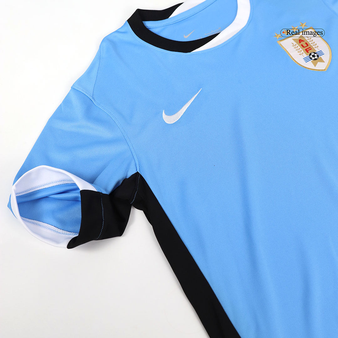 Men's Uruguay Home Soccer Jersey Copa América 2024 topsoccerjerseys.com