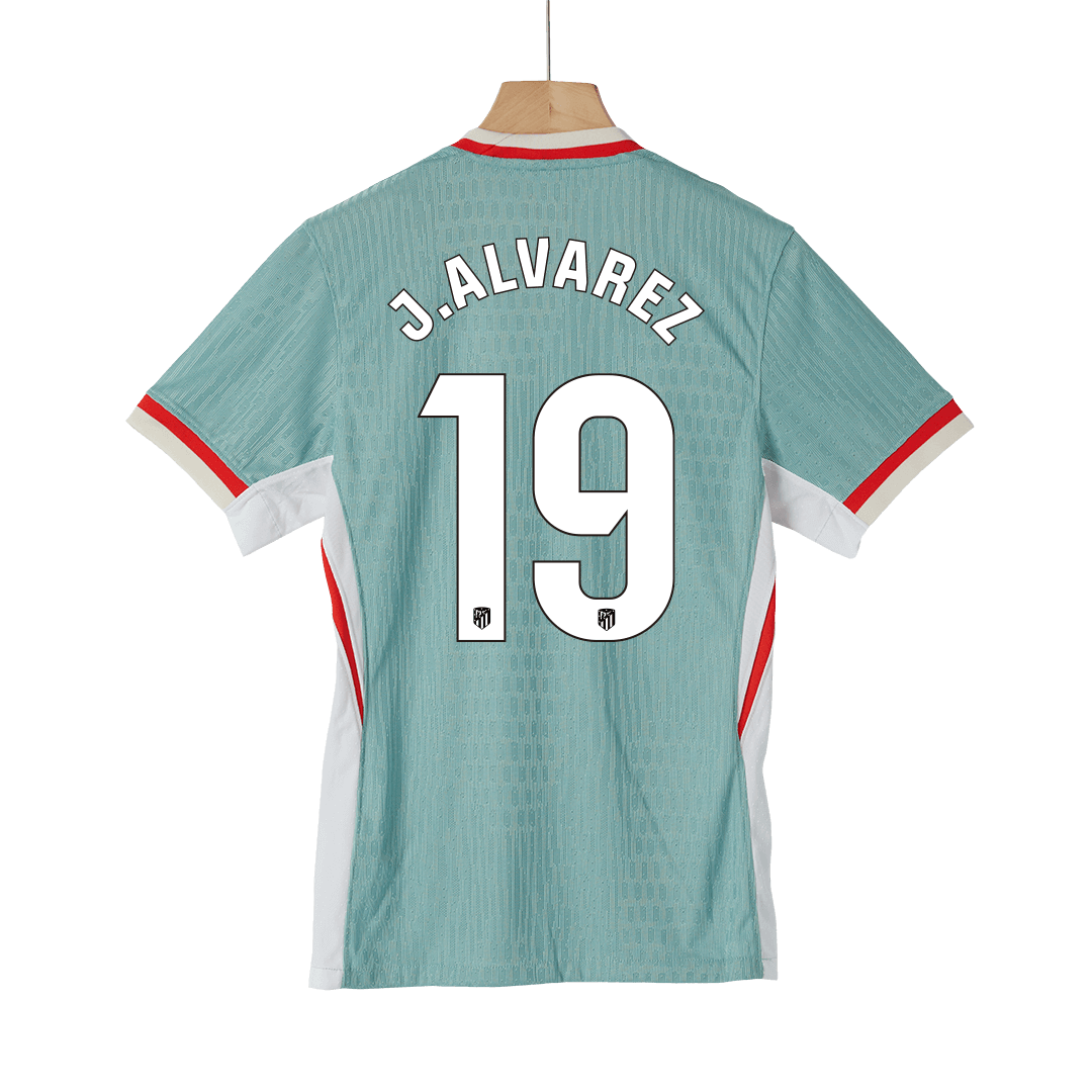 Player Version J.ALVAREZ #19 Atletico Madrid Away  Soccer Jersey 2024/25 Top Soccer Jerseys Store