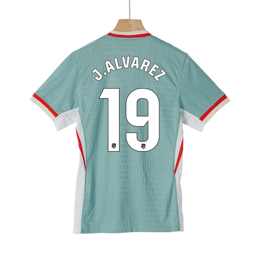 Player Version J.ALVAREZ #19 Atletico Madrid Away  Soccer Jersey 2024/25 Top Soccer Jerseys Store