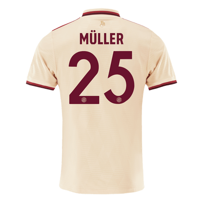 MÜLLER #25 Bayern Munich Third Away  Soccer Jersey 2024/25 - UCL Top Soccer Jerseys Store