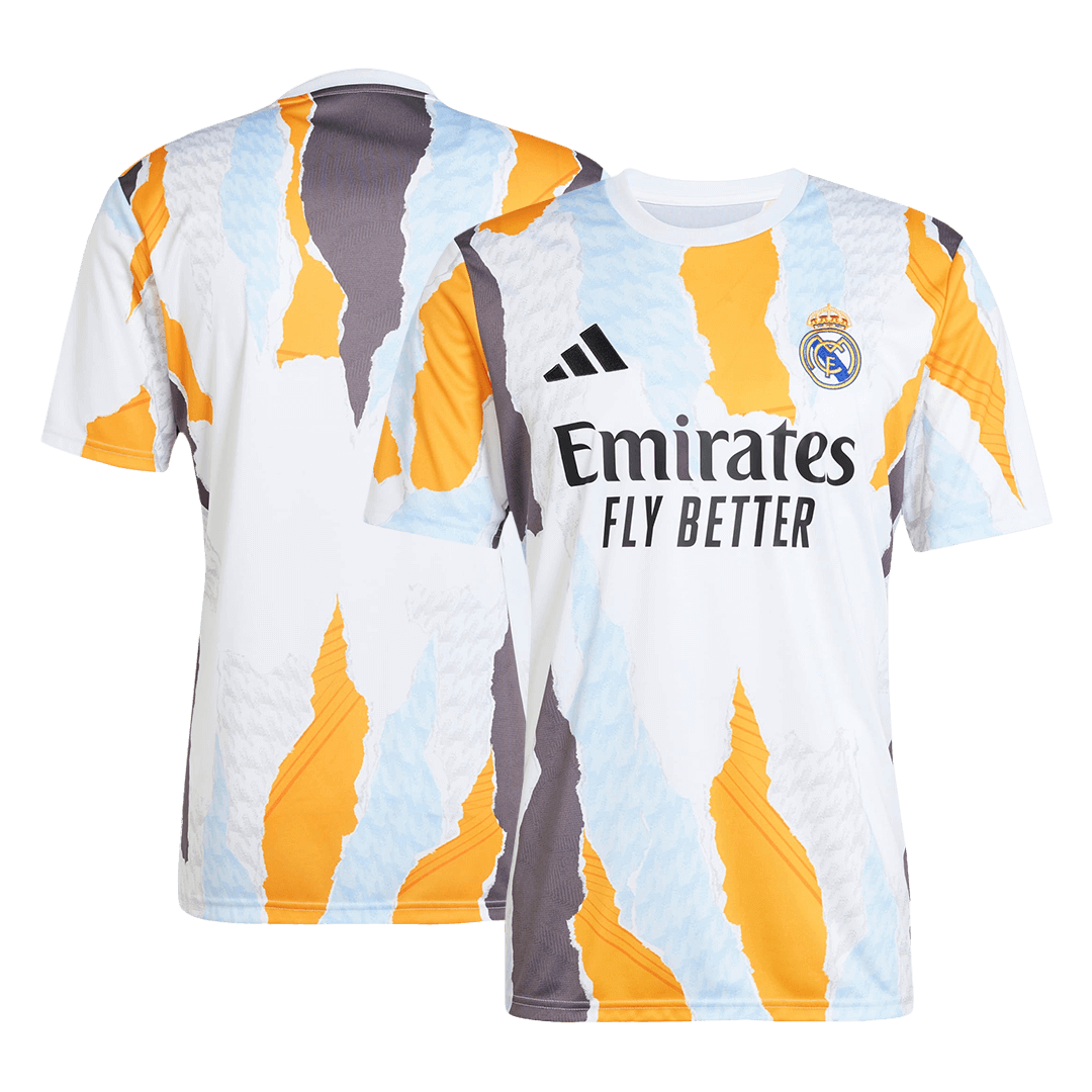 Real Madrid Pre-Match Training  Soccer Jersey 2024/25 Top Soccer Jerseys Store