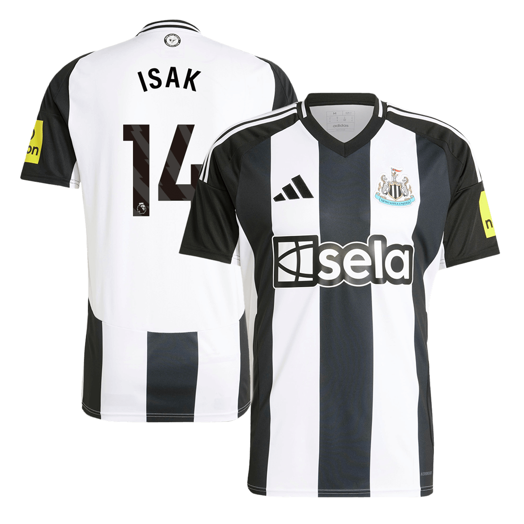 ISAK #14 Newcastle United Home  Soccer Jersey 2024/25 Top Soccer Jerseys Store