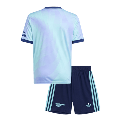 Kid's Arsenal Third Away  Soccer Jersey Kit(Jersey+Shorts) 2024/25 Top Soccer Jerseys Store