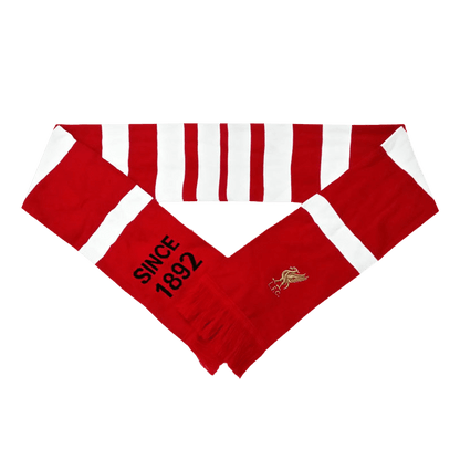 Liverpool Soccer knitting Scarf Red&White Top Soccer Jerseys Store