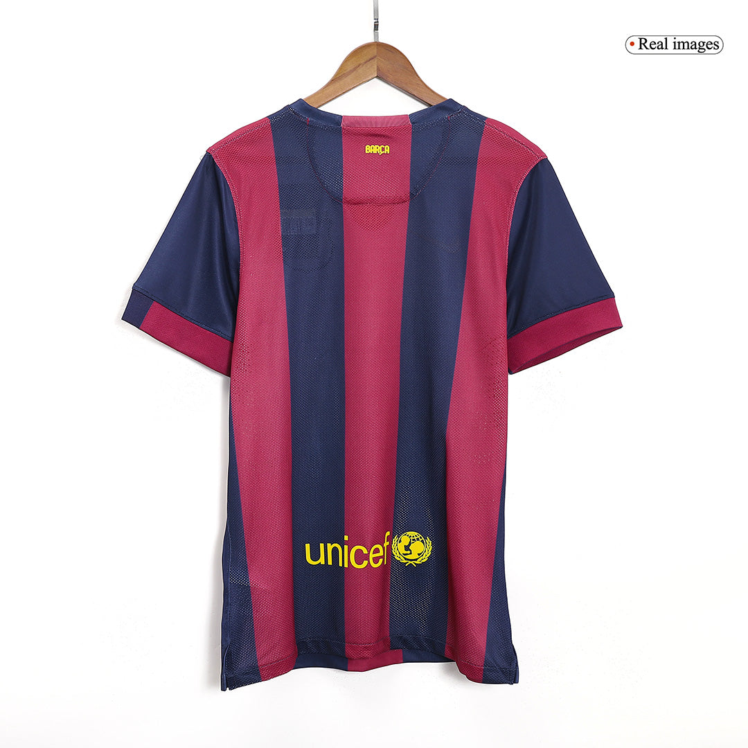 Retro Suárez #9 2014/15 Barcelona Home  Soccer Jersey Top Soccer Jerseys Store