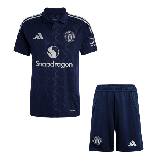 Manchester United Away  Soccer Jersey Kit(Jersey+Shorts) 2024/25 Top Soccer Jerseys Store