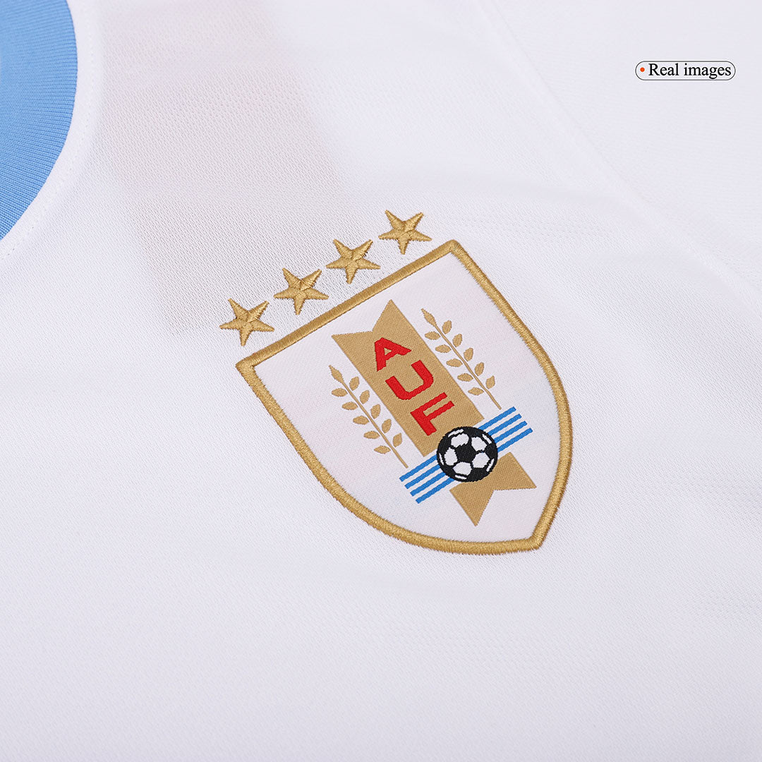 Men's Uruguay Away Soccer Jersey Copa América 2024 topsoccerjerseys.com