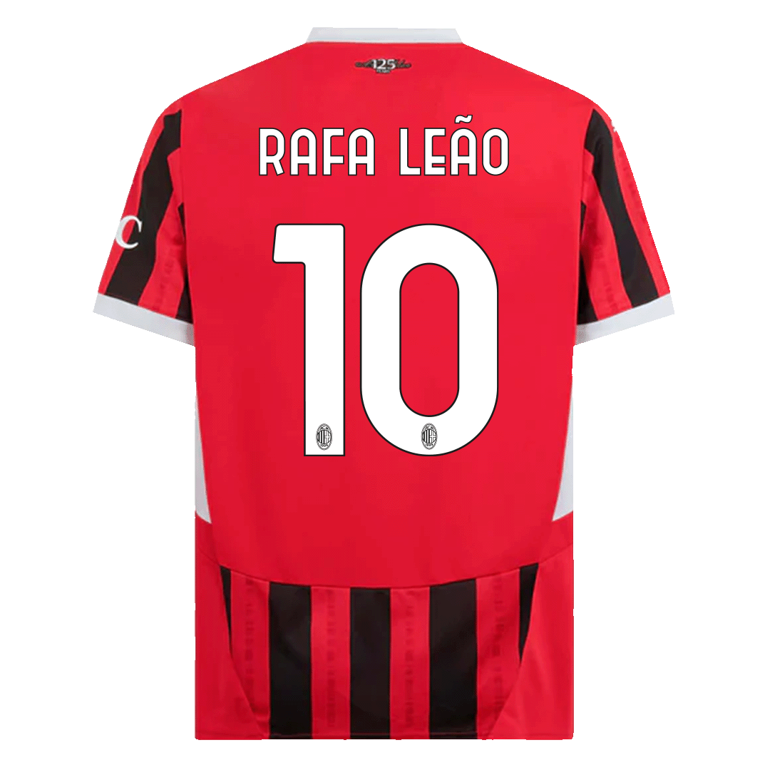 RAFA LE?O #10 AC Milan Home  Soccer Jersey 2024/25 Top Soccer Jerseys Store