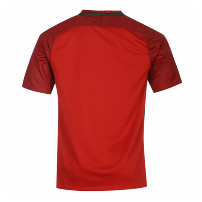 Classic Portugal Home Jersey 2016 Go Game Wear