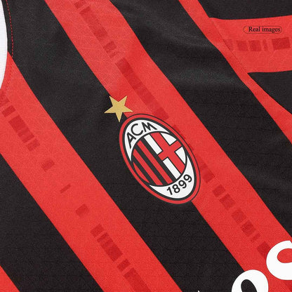 Player Version MORATA #7 AC Milan Home  Soccer Jersey 2024/25 Top Soccer Jerseys Store