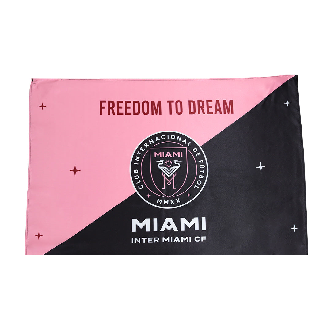 Inter Miami CF Soccer Flag Pink&Black Top Soccer Jerseys Store