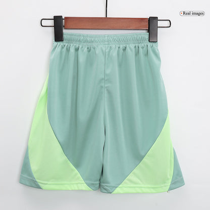 Kid's Mexico Away Jerseys Kit(Jersey+Shorts) Copa América 2024 Top Soccer Jerseys Store