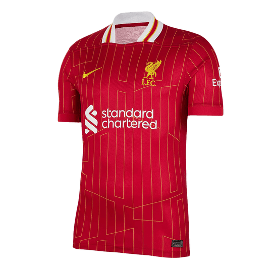 Liverpool Home  Soccer Jersey 2024/25 Top Soccer Jerseys Store