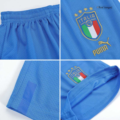 Kid's Italy Away  Soccer Jersey Kit(Jersey+Shorts) 2022 Top Soccer Jerseys Store