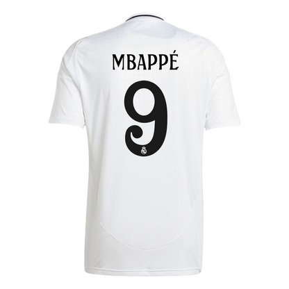 MBAPP? #9 Real Madrid Home  Soccer Jersey 2024/25 Top Soccer Jerseys Store