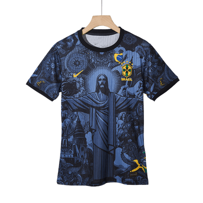 Player Version Brazil Jesus  Soccer Jersey 2024 Top Soccer Jerseys Store