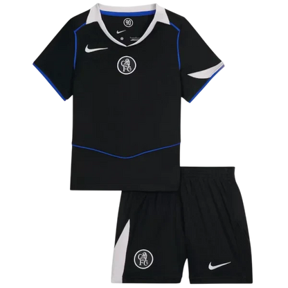 Kid's Chelsea Third Away Soccer Jersey Kit(Jersey+Shorts) 2025/26 Top Soccer Jerseys Store