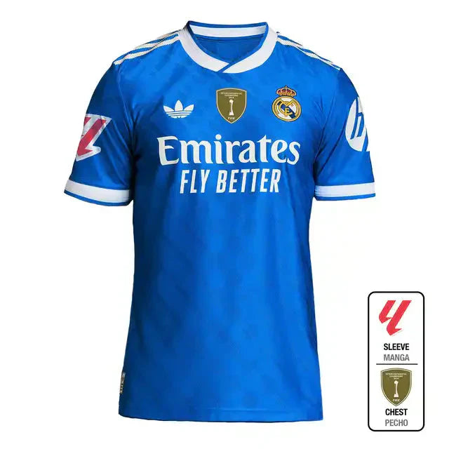 Real Madrid Third Away Soccer Jersey 2025/26 Top Soccer Jerseys Store